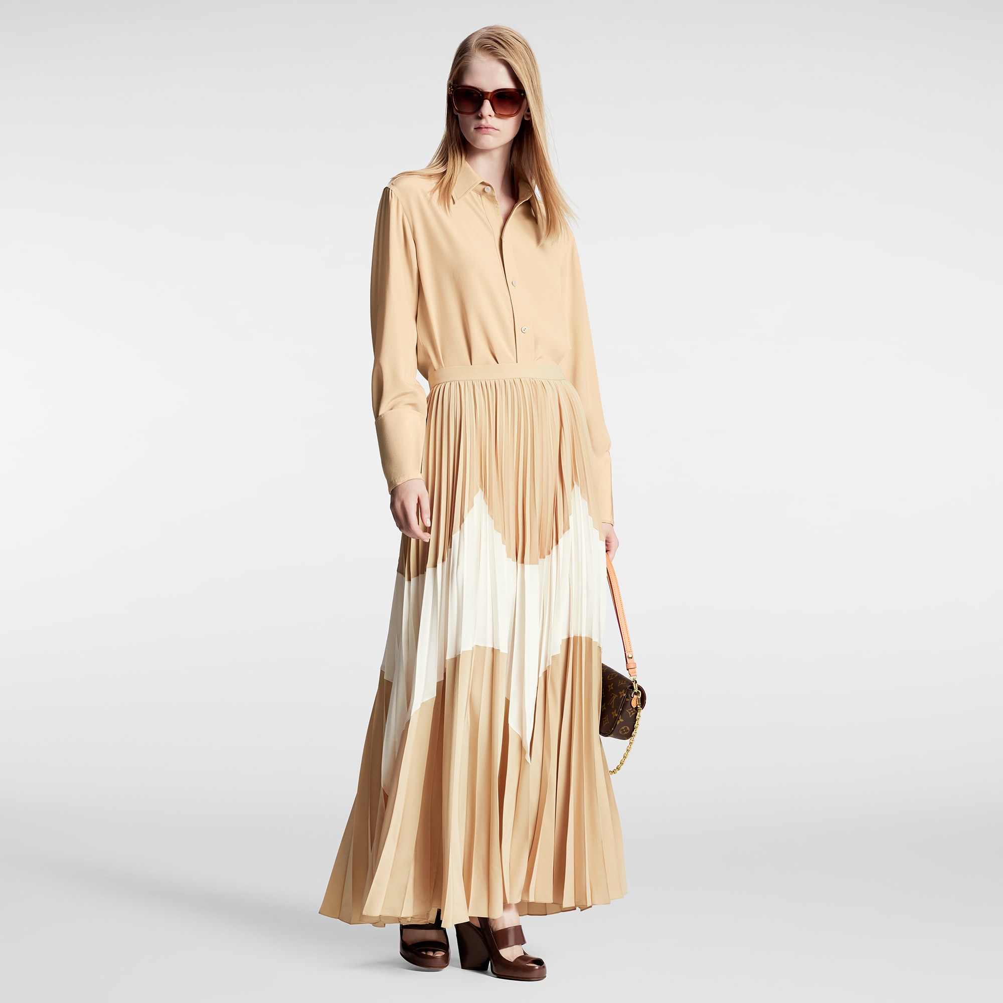 Rounded Hem Silk Shirt - Women - Ready-to-Wear | LOUIS VUITTON ®